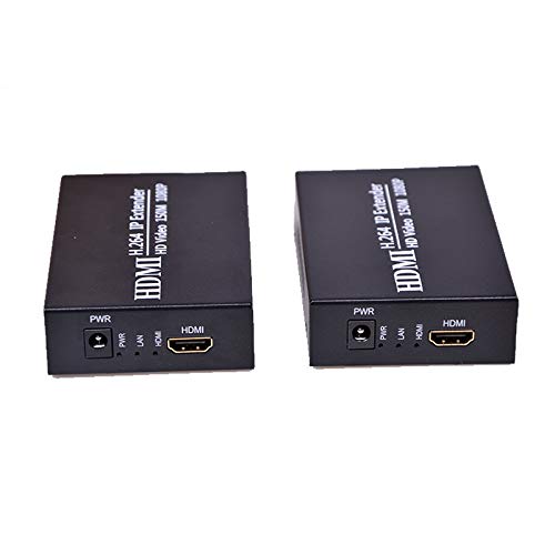 Primeda-טלקום HDMI מרחיקי משדר ומקלט,1080P HDMI על Cat5e/Cat6 כבל UTP RJ45 LAN Ethernet 120M (395ft.) (1 RX)