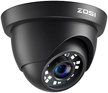 ZOSI HD 1080P מצלמת אבטחה מקורה חיצונית,1920TVL 2.0 MP 4-in-1 HD-TVI/CVI/יום א/CVBS מצלמת טלוויזיה במעגל סגור,עמיד,80ft