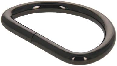 Yinpecly 10Pcs טבעת ד אבזמים 38mm/1.5 רוחב פנימי סגסוגת מתכת טבעת D-Loop אקסטרה חזק משטח ציפוי ברונזה עתיקים הטון חומרה